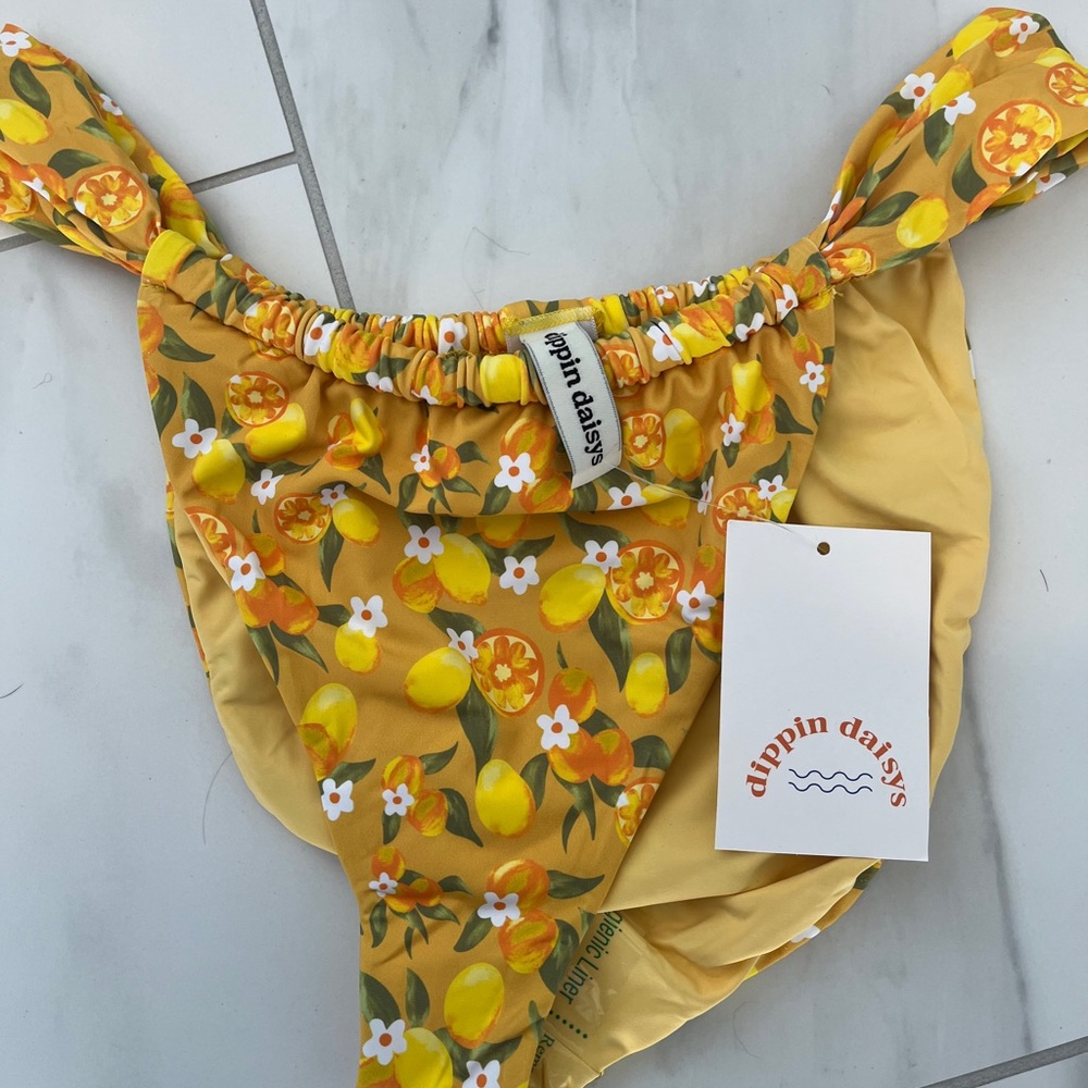 Dippin' Daisy's Citrus Floral Bikini Bottom